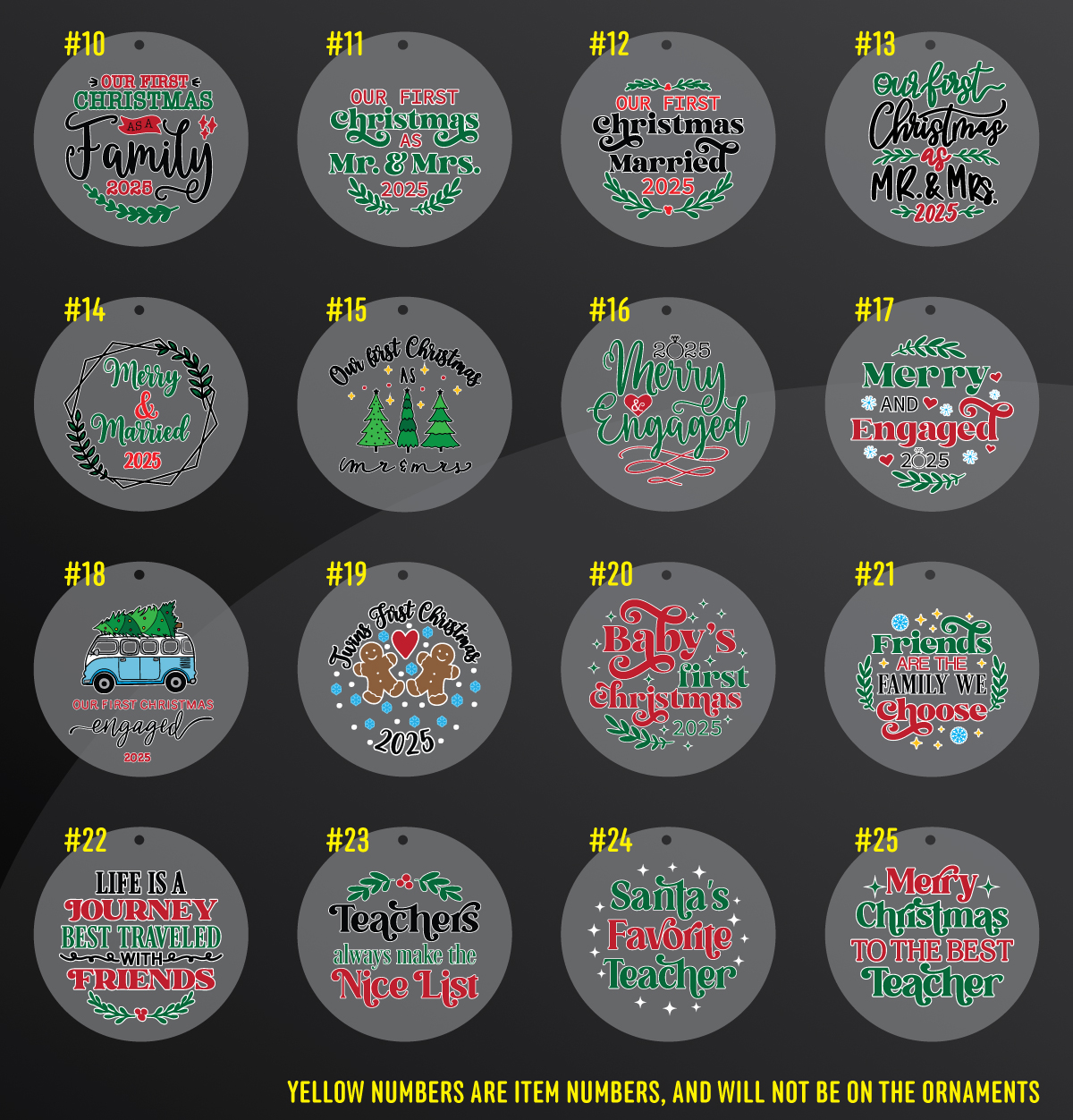 Christmas Ornaments 2025 - Image 2