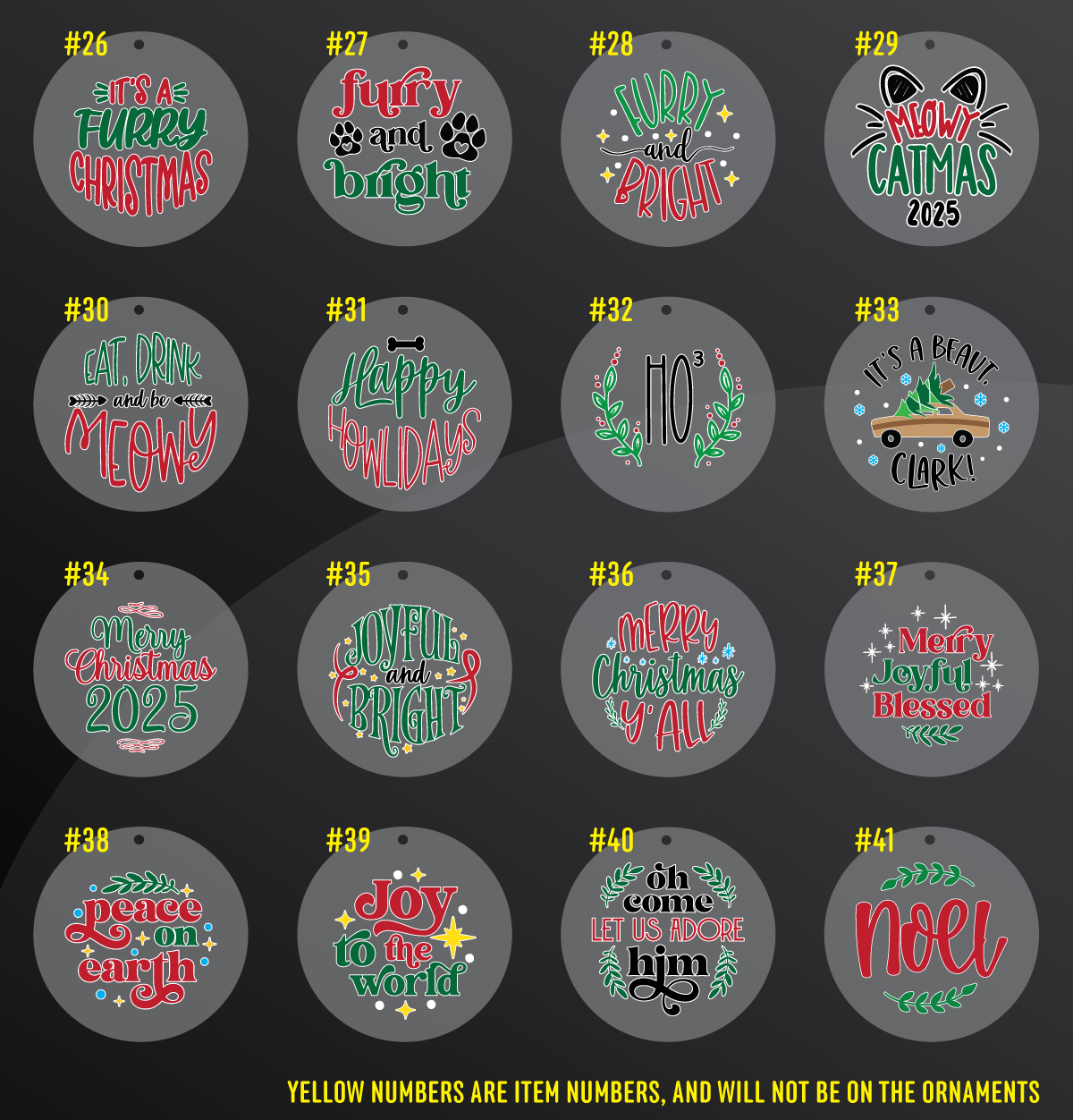 Christmas Ornaments 2025 - Image 3